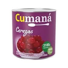 CUMANA Cereza  ENT DESC x3,1 KG