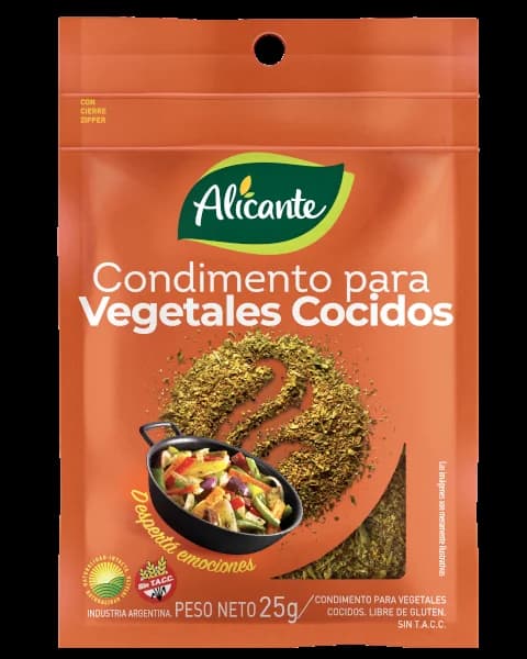 ALICANTE Mix Parrilla vegetales ahumados 20g
