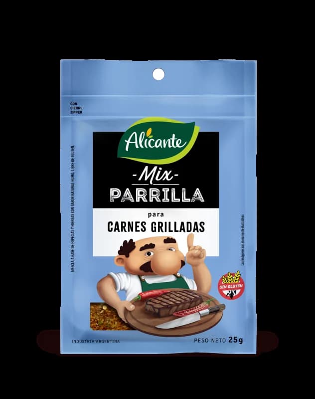 ALICANTE Mix Parri carnes grilladas 25g