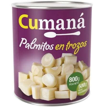 CUMANA Palmitos trozos x 800